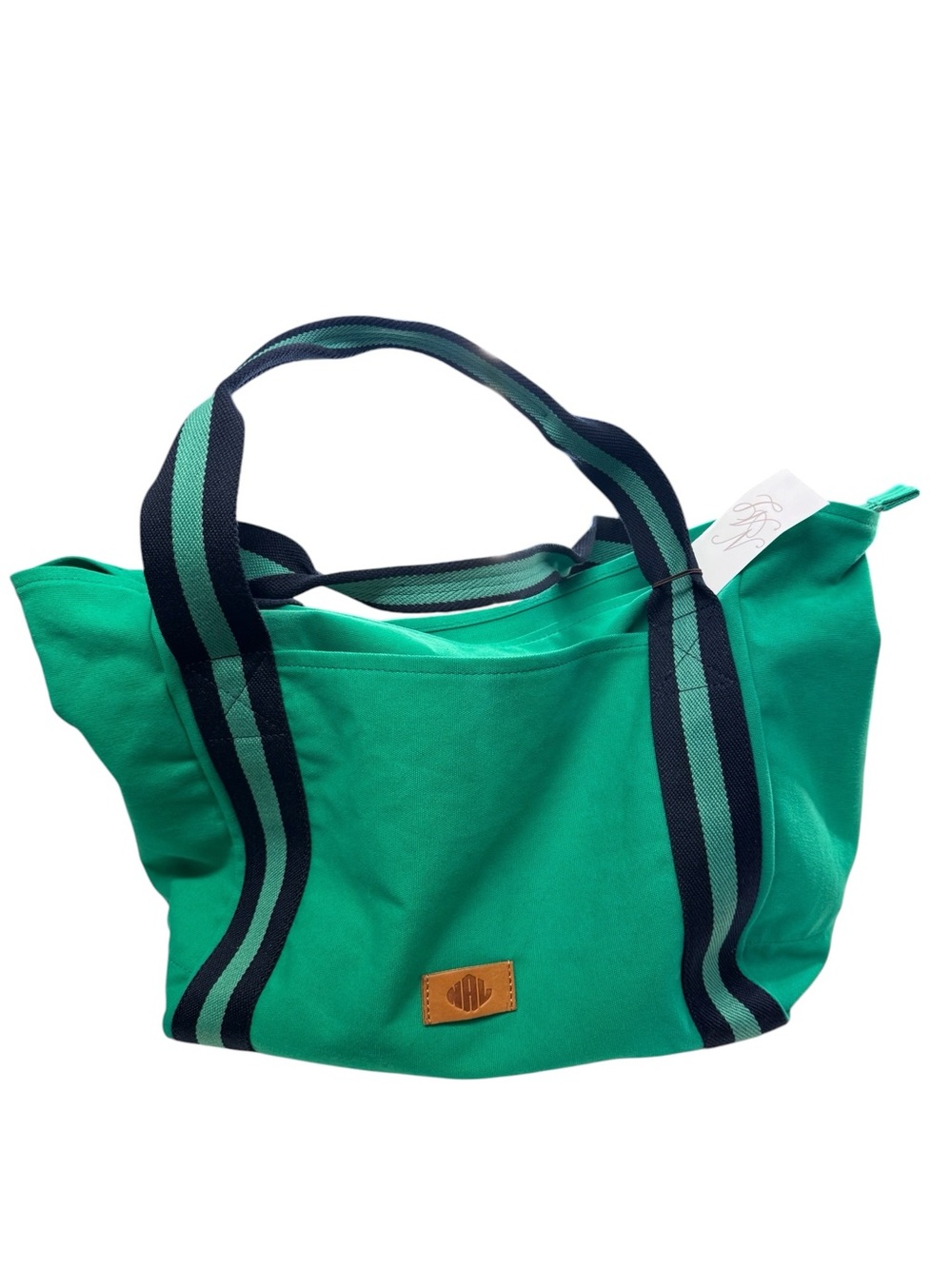 New Amsterdam leatherworks Liliana large tote kelly green - Picture 5 of 6